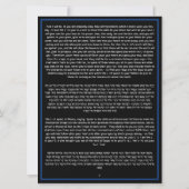 Het Shema Joods Gebed Zwart Engels Hebreeuws (Achterkant)