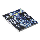 Het Shibori geïnspireerde stootkussen van de Notitieblok (Schuin)