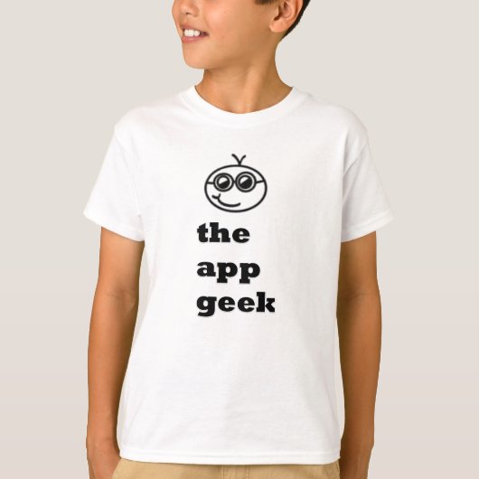 Het Shirt App Geek (Voorkant)