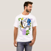 Het Shirt "Bird Lovers" (Voorkant volledig)