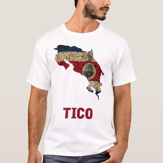 Het Shirt Costa Rica "Tico" (Voorkant)