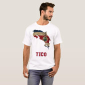 Het Shirt Costa Rica "Tico" (Voorkant volledig)