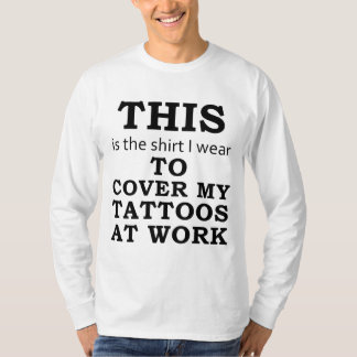 Het Shirt dat ik Draag heb om mijn Tattoos op het 