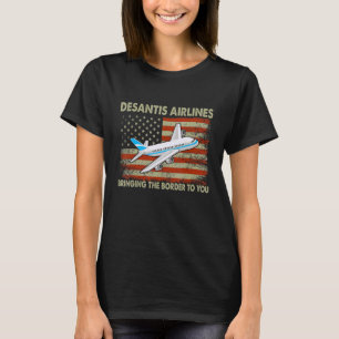 Het Shirt DeSantis Airlines, Ron DeSantis T-Shirt