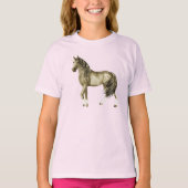 het Shirt Golden Unicorn (Voorkant)