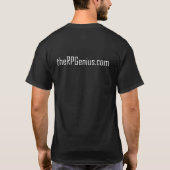 het Shirt RPGenius.com Swag (Achterkant)