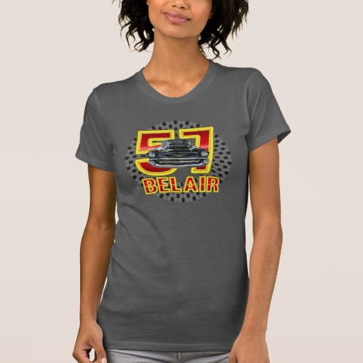 Het Shirt van Chevy Belair van 1957. (Voorkant)