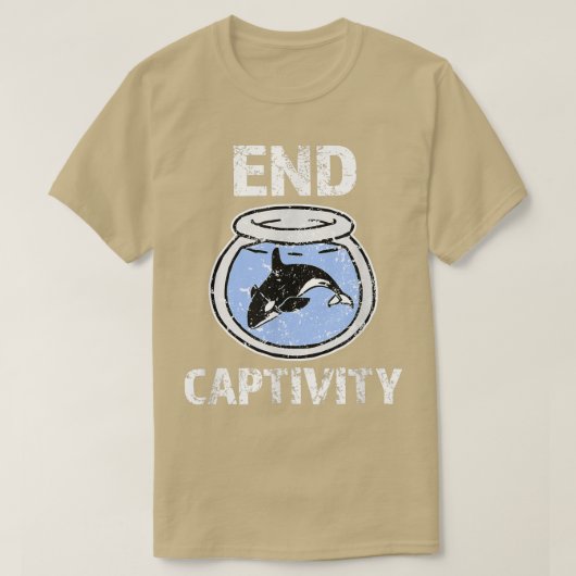 Het Shirt van de Captiviteit van het eind - de Orc (Design voorkant)