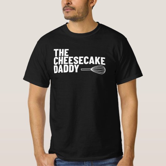 Het Shirt van de Cheesecake papa (Voorkant)
