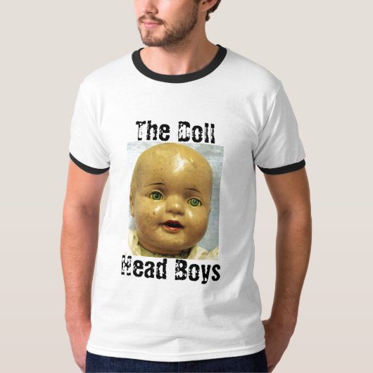 Het Shirt van de Doll Head Boys Band - Versie 2 (Voorkant)