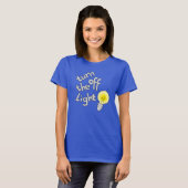 het shirt van de lamp uitschakelen (Voorkant volledig)