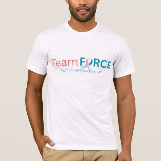 Het Shirt van de Mannen T van de KRACHT van het te (Voorkant)