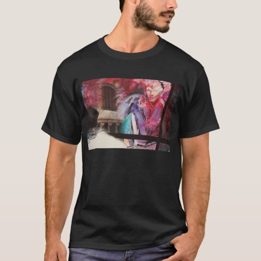 Het Shirt van de Mannen van kleuren (Voorkant)