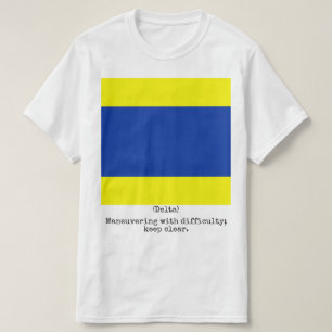 Het Shirt van de marine (Delta), Man