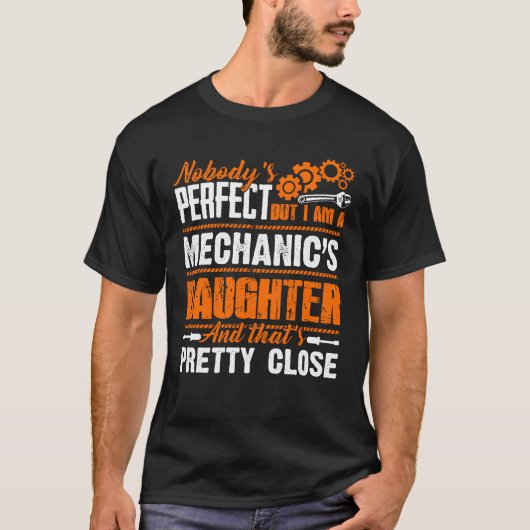 Het Shirt van de Mechanische Dochter (Voorkant)
