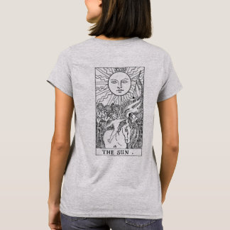 Het Shirt van de Moon- en Sun Tarot-kaart