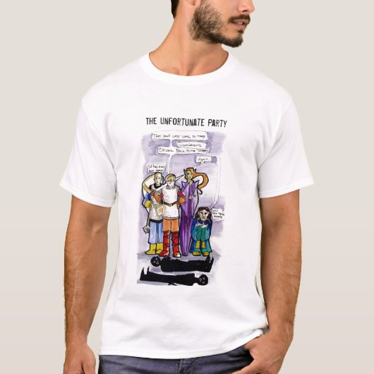 Het Shirt van de ongelukkige partij (Voorkant)
