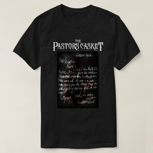 Het shirt van de pastor: geen overlevenden (Design voorkant)