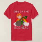 Het Shirt van de Roodkop is grappig genoeg (Design voorkant)