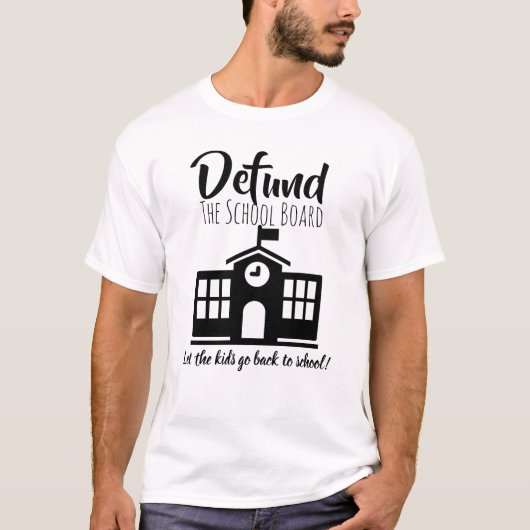 Het Shirt van de schoolraad definiëren (Voorkant)