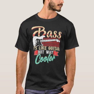 Het Shirt van de Speler van de bas beweegt zijn al