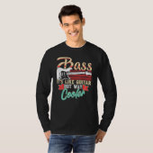 Het Shirt van de Speler van de bas beweegt zijn al (Voorkant volledig)