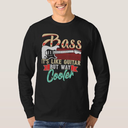 Het Shirt van de Speler van de bas beweegt zijn al (Voorkant)