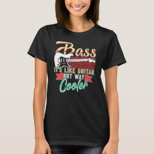Het Shirt van de Speler van de bas beweegt zijn al