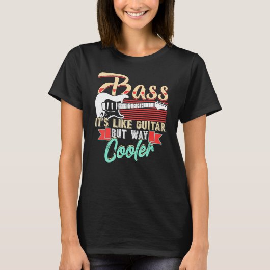 Het Shirt van de Speler van de bas beweegt zijn al (Voorkant)