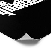 Het Shirt van de vader van het plein voor mannen G Poster (Hoek)