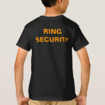Het Shirt van de Veiligheid van de Ring van het ki<br><div class="desc">Een perfect cadeau voor je ringdrager.</div>