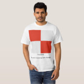 Het Shirt van de Vlaggen van de marine (Uniform),  (Voorkant volledig)