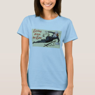 Het shirt van de wet voor vrouwen t.b.t.