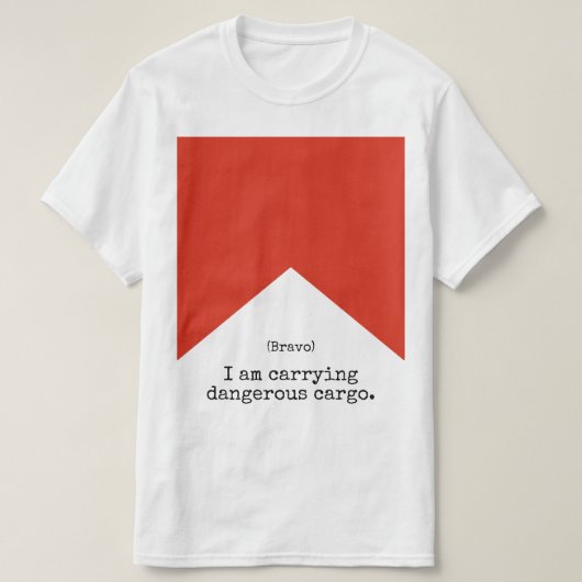 Het Shirt van de zeemacht (Bravo) (Design voorkant)