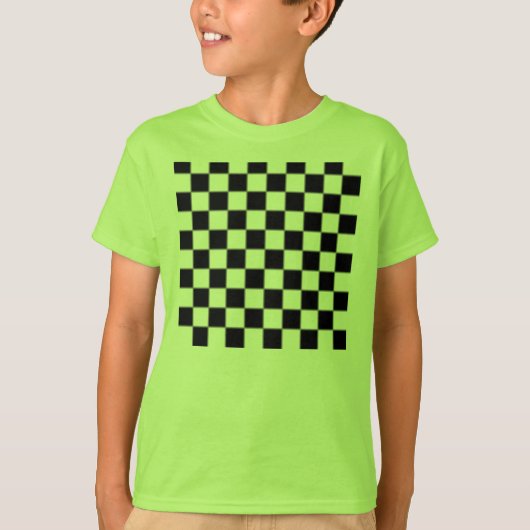 Het Shirt van het Kind van het Patroon van de Cont (Voorkant)