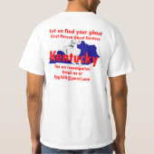 Het shirt van het Team van de Jagers van de eerste (Achterkant)