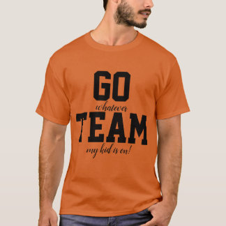Het Shirt van het Team van de Sport van de ouder