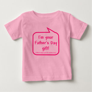 Het shirt van het Vaderdag van de klap voor baby o