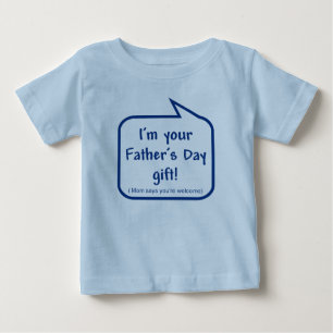Het shirt van het Vaderdag van de klap voor baby o
