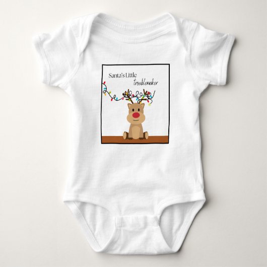 Het Shirt van Kerstmis, Santa's Little Troublemake (Voorkant)
