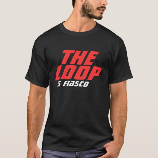 Het Shirt van Loop Chicago (Voorkant)