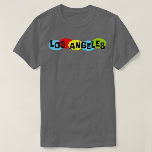 Het shirt van Los Angeles (Design voorkant)