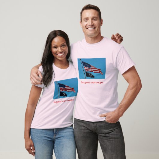 Het shirt van onze troepen ondersteunen (Unisex)