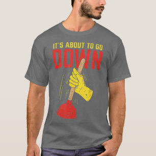 Het Shirt van Plumber Pipefitter gaat omlaag