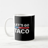 Het Shirt van Taco Let's Go Taco Let's Go Koffiemok (Links)