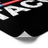 Het Shirt van Taco Let's Go Taco Let's Go Poster (Hoek)