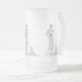 Het Show Dog Matglas Bierpul (Voorkant rechts)