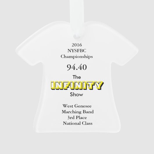 Het Show INFINITY Ornament (achterkant)