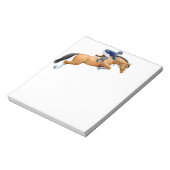 Het Show Jumper Horse Notitieblok (Linkerzijde)
