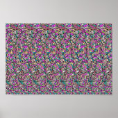 Het show moet niet-verborgen 3D afdrukken Poster (Voorkant)